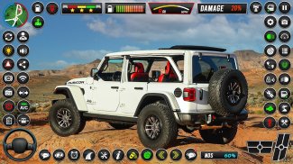 Offroad Jeep Simulator 3D Game screenshot 1