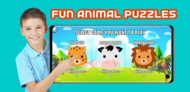 Fun Animal Puzzles screenshot 2