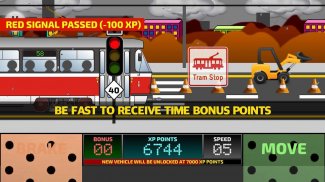 Tram Driver Simulator 2D - light rail train sim screenshot 6