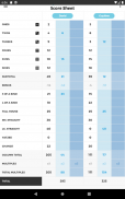 Triple 13 Rounds Score Sheet screenshot 2