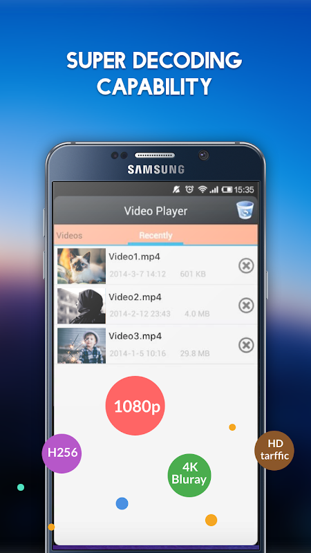 samsung video player android 12