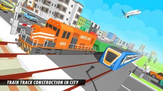 RailRoad Construction: Constructeurs  trains Vegas screenshot 0