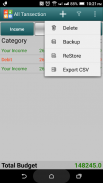 Income,Expense &Budget Manager screenshot 9