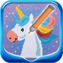 diamond painting cute asmr coloring art Icon