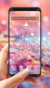 Pink Love Sweet theme & HD wallpapers screenshot 1