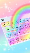 الكيبورد Rainbow Colors screenshot 0