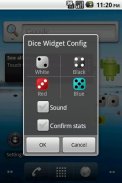 Dice Widget screenshot 2