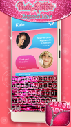 Pink Glitter Keyboard Art screenshot 4