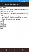 Microcontroller 8051 screenshot 2