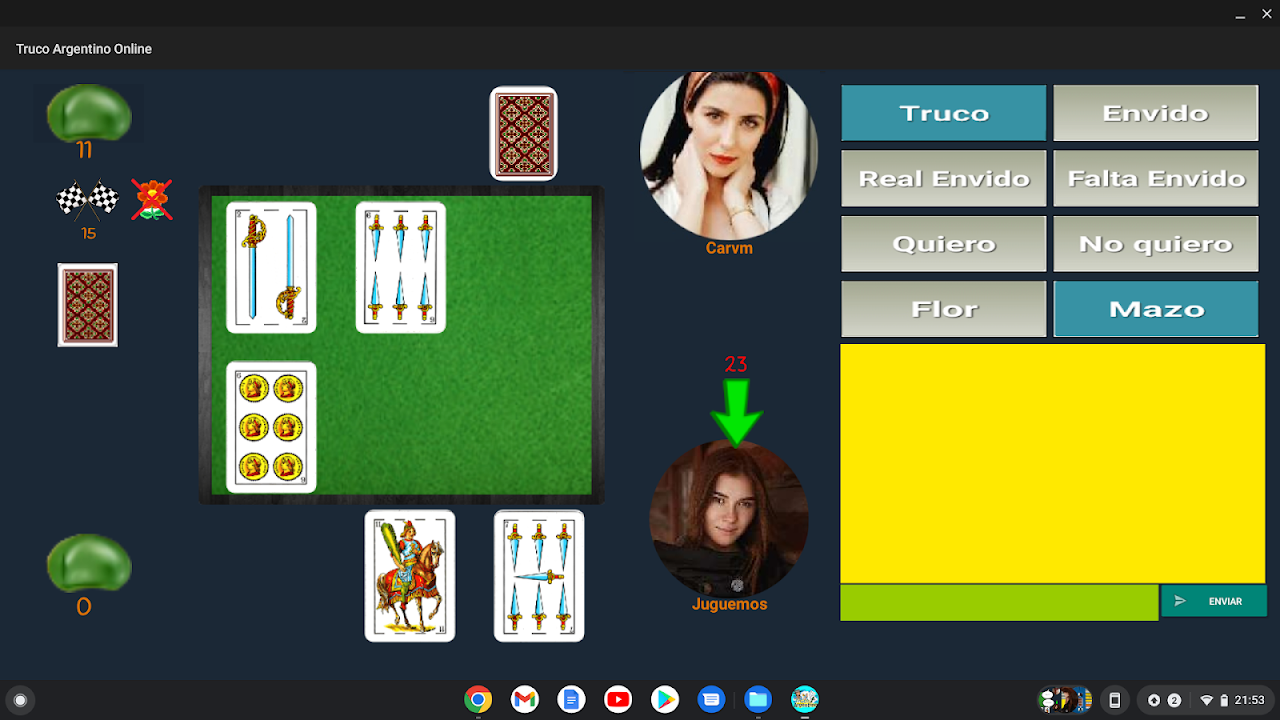 Truco Gaudério Online for Free - Card Games