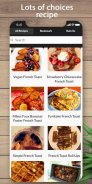 Delicious French Toast Recipes screenshot 0