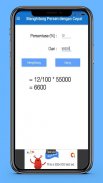 Percent Calculator App 2020 screenshot 1