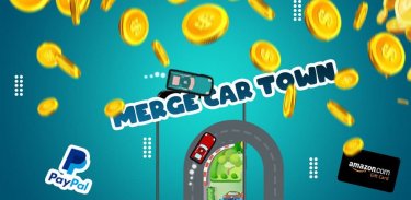 merge car town:  Best battle cars game screenshot 0