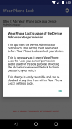 Wear Phone Lock (Android Wear) screenshot 3