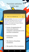 Yandex.Translate – tradutor offline e dicionário screenshot 4