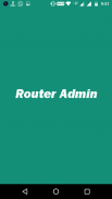 Router Admin screenshot 0