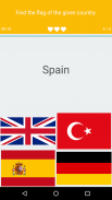 پرچم امتحان: کشورها، پایتخت ها screenshot 1