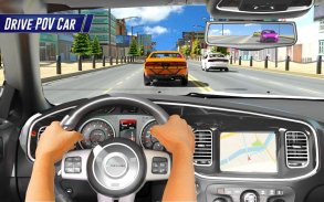 Highway Car Driving Sim: Traffic Racing Car Games screenshot 5