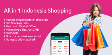 Indonesia Shopping App screenshot 0