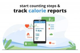 Step Counter: Pedometer, Water Reminder, Heartbeat screenshot 5