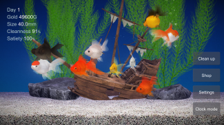 Goldfish 3D Relaxing Aquarium screenshot 2