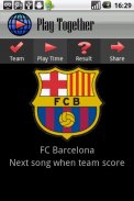 Play Together - Football Songs screenshot 1