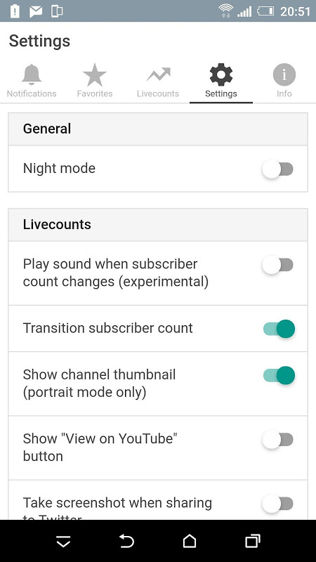 Livecounts - Live Sub Count for Android - Download