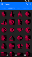 Wicked Crimson Icon Pack Free screenshot 9