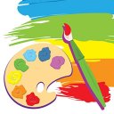 Drawing pad for kids Icon