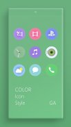 COLOR™ Theme | GREEN - Xperia screenshot 0