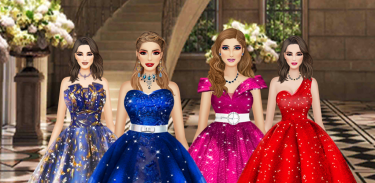 Princess dress up and makeover games: Prom night screenshot 5