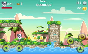 Jungle Panda Run screenshot 1