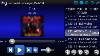 Lettore Musicale per Pad/Cell. screenshot 8