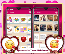 Romantic Love Stickers screenshot 9