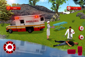 Ambulance Driver: Hospital Emergency Rescue Games screenshot 12