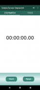 Simple Screen Stopwatch screenshot 4