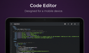 Codeanywhere - IDE, редактор кода, SSH, FTP, HTML screenshot 0