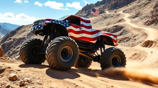 Monster Truck Stunt 4x4 Games screenshot 1