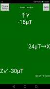 Gauss meter - جهاز استشعار مغن screenshot 1