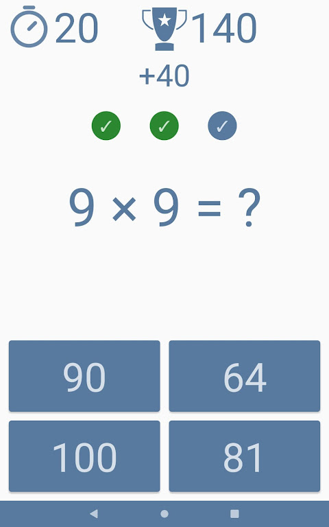 Download do APK de Quiz de Tabuada para Android