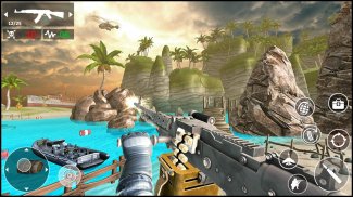 angkatan laut perang menembak 3D : penembak pistol screenshot 3