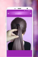 Hairstyles Step by Step Videos screenshot 8