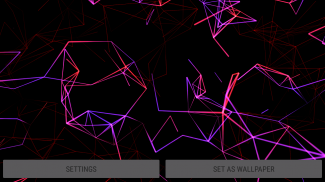 Neon Particles 3D Live Wallpaper screenshot 8