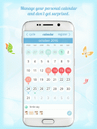 Bella Period Calendar screenshot 1