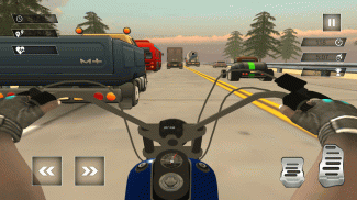 Moto Rider in Heavy Traffic screenshot 0