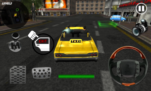 Taxi Drive Geschwindigkeitssimulator 3D screenshot 3