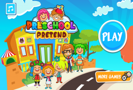 Pretend Preschool Kids Games screenshot 0