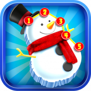 Connect The Dots: Christmas Educational Kids Game screenshot 5