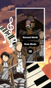 New Anime Games Titan - Piano Eren AOT Kyojin screenshot 8