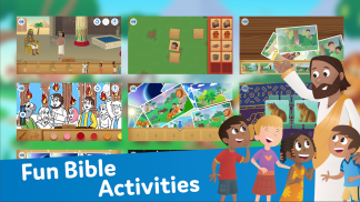 बच्चों के लिए बाइबल ऐप: इंटरेक्टिव बाइबल कहानियां screenshot 1